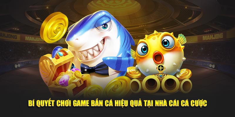 Bí quyết chơi game bắn cá hiệu quả tại nhà cái cá cược